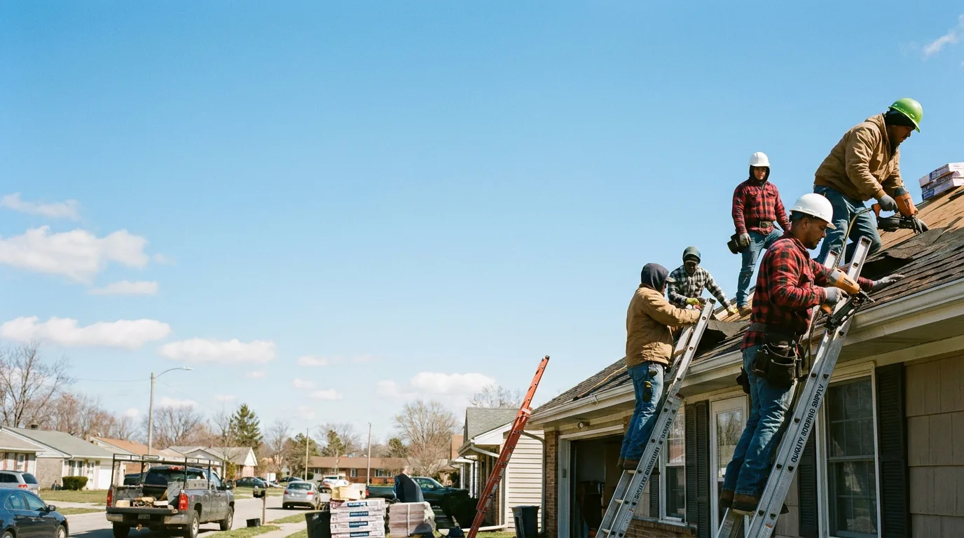 Roofing in Warbranch, KY near me